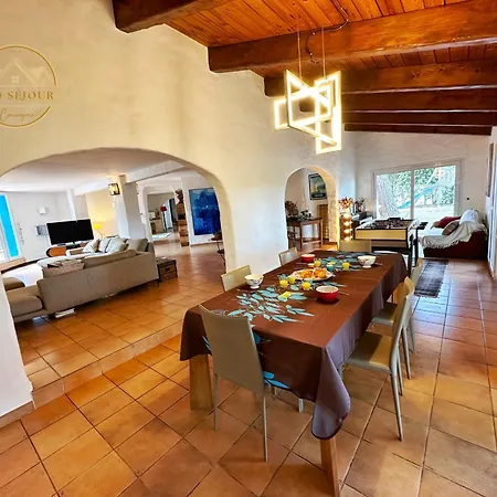 Villa Mas M - D'exception - Piscine - Jeux Enfants - Bbq - Plancha - Cheminee - Calme - 5 - Sudsejourconciergerie Perpignan