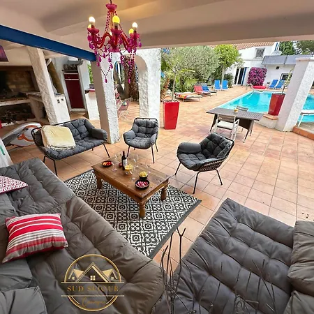 Villa Mas M - D'exception - Piscine - Jeux Enfants - Bbq - Plancha - Cheminée - Calme - 5 - Sudsejourconciergerie *