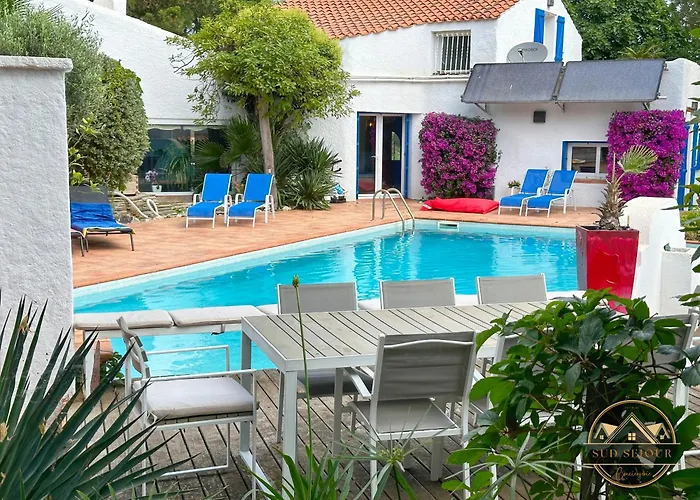 Mas M - D'exception - Piscine - Jeux Enfants - Bbq - Plancha - Cheminee - Calme - 5 - Sudsejourconciergerie * Perpinhã